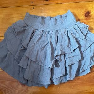 Skirt shorts frilly and flowy